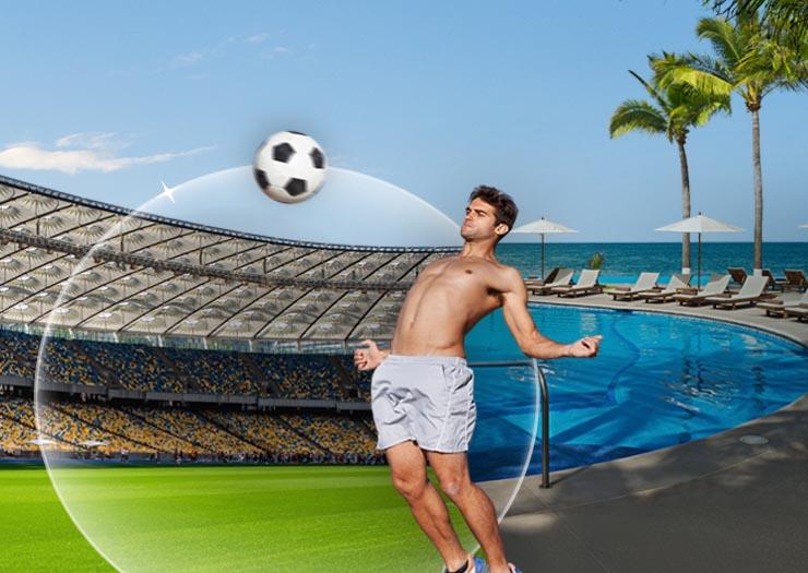 FEEL THE EXCITEMENT OF SOCCER AT KRYSTAL Krystal Grand® Puerto Vallarta FEEL THE EXCITEMENT OF SOCCER AT KRYSTAL Krystal Grand® Puerto Vallarta